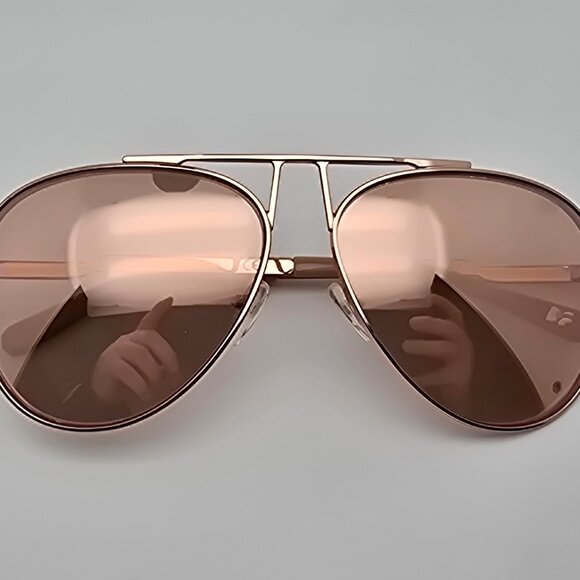Diane Von Furstenberg Scarlett DVF 135S Rose Frame Rose Lens Sunglasses w/ Case main image 10